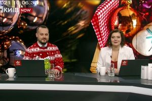 Интервью на телеканале Киев