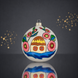 Set of Christmas tree toys "Samchykivsky painting"