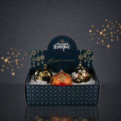 Set of Christmas tree balls "Krymsky"