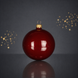 Half a red apple