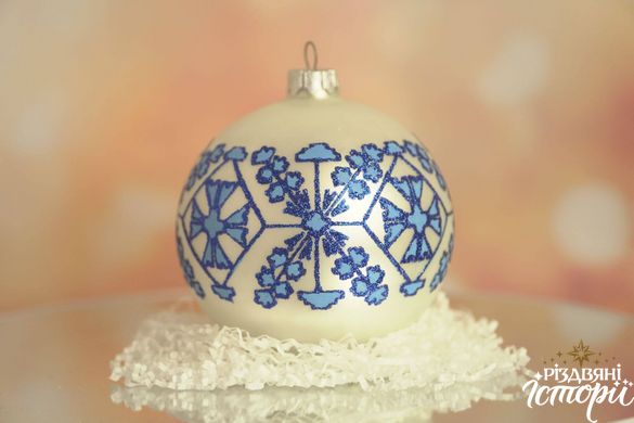 A set of Christmas tree balls "Poltava region"